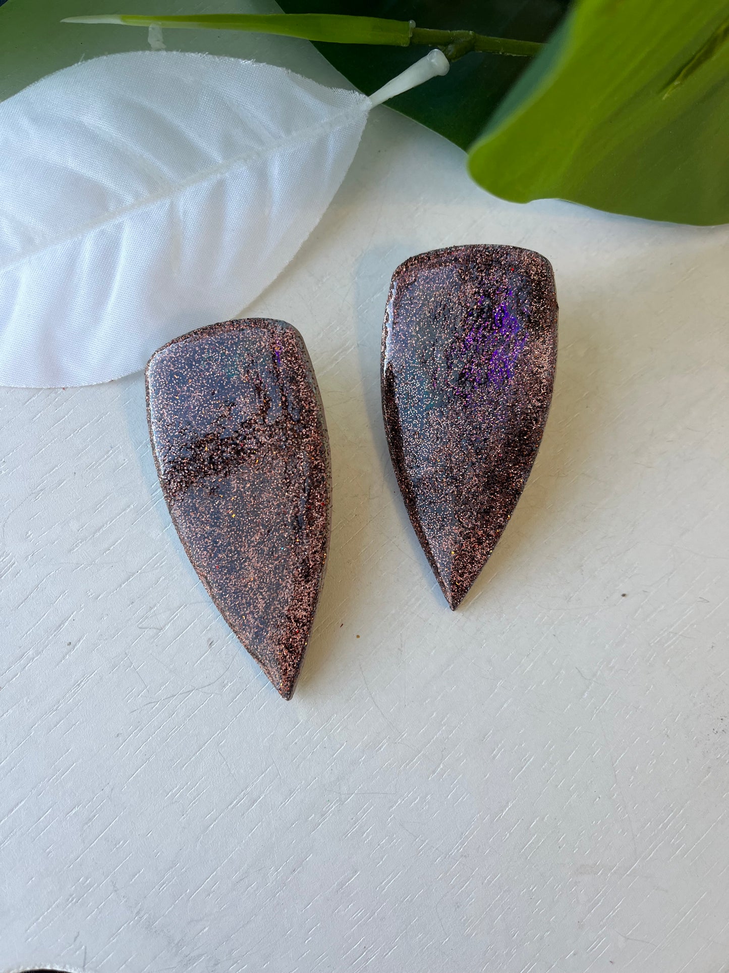 Courtney in Brown Glitter