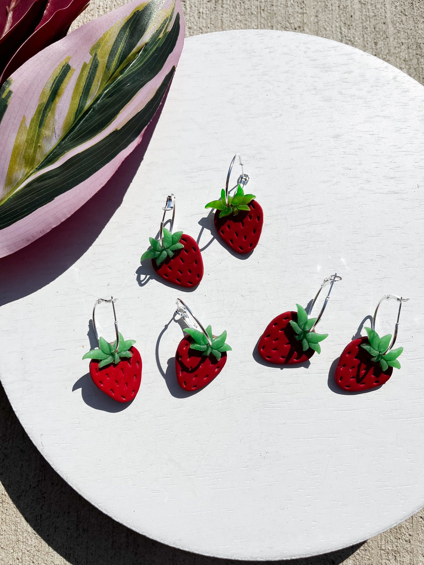 Strawberry Hoops