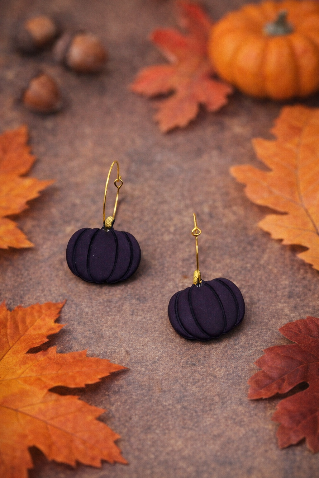 Single Pumpkin Dangle