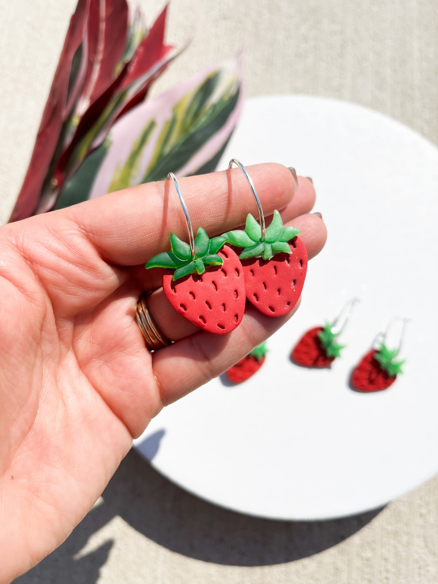 Strawberry Hoops