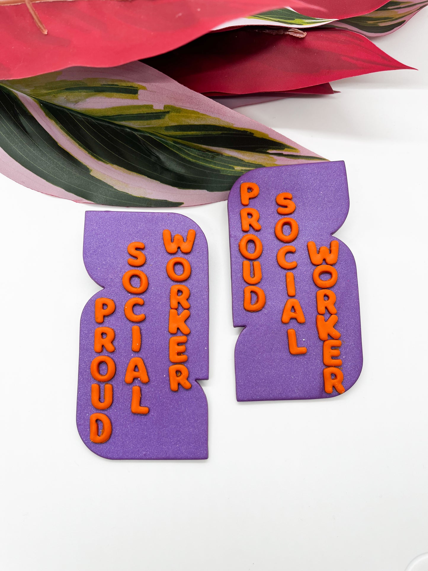 Proud Social Worker-Purple