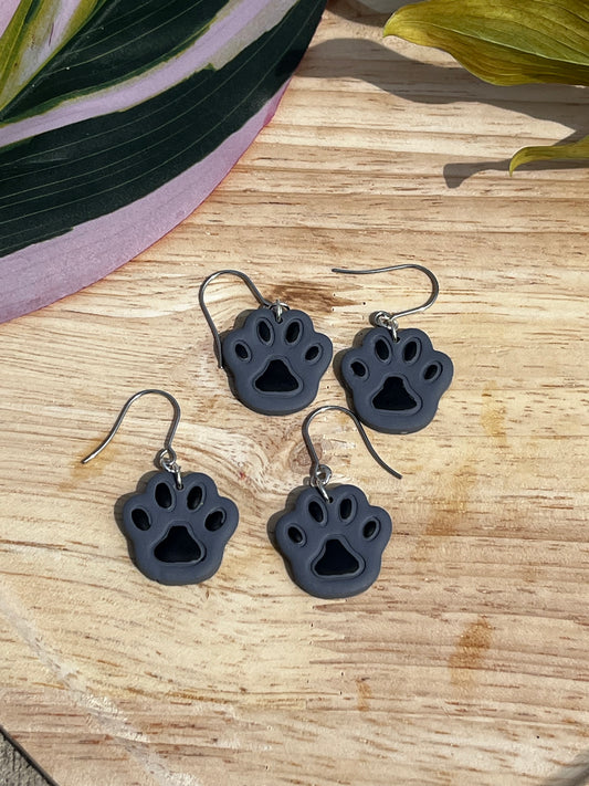 Paw on Silver Hook