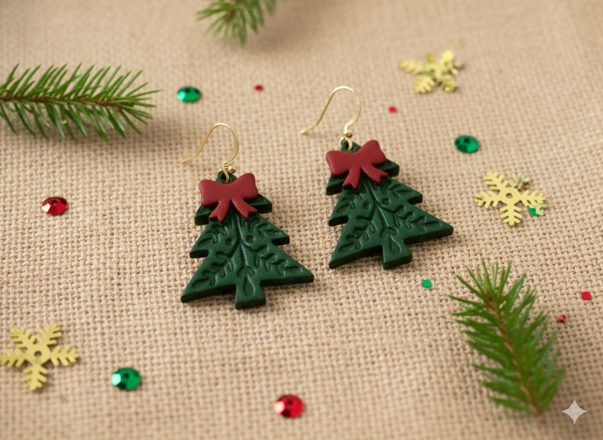 Christmas Tree Red and Green