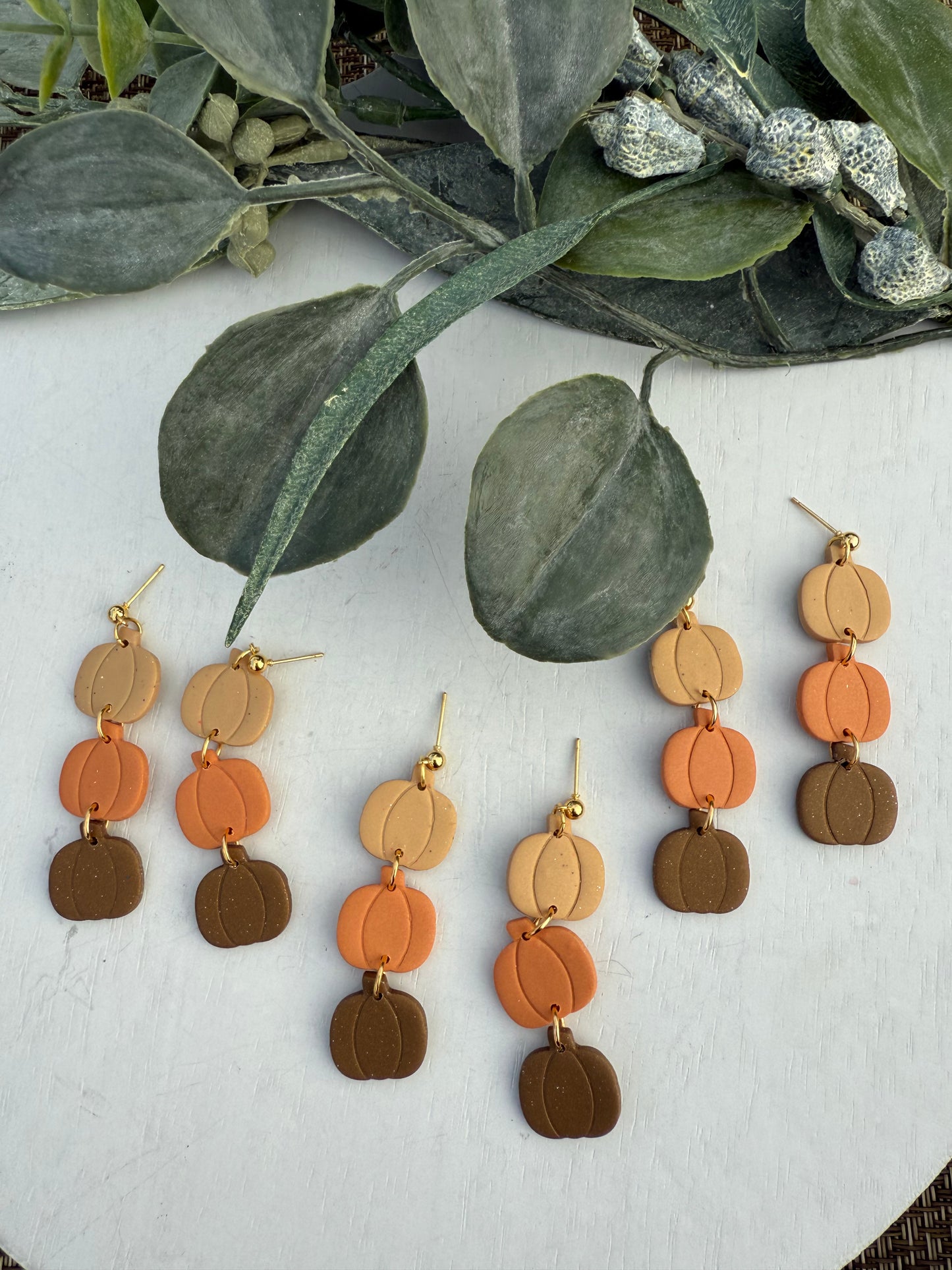 Three Pumpkins Small