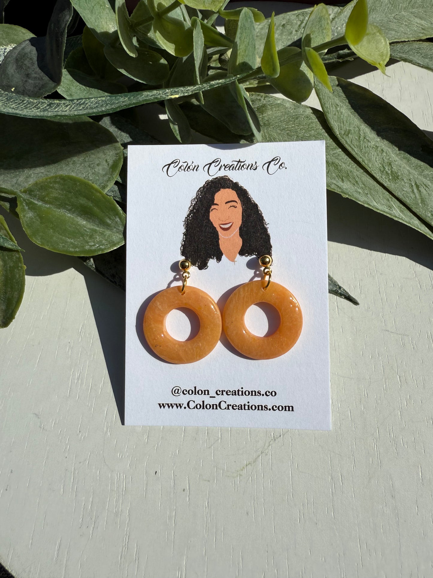 Peach Ring Dangle