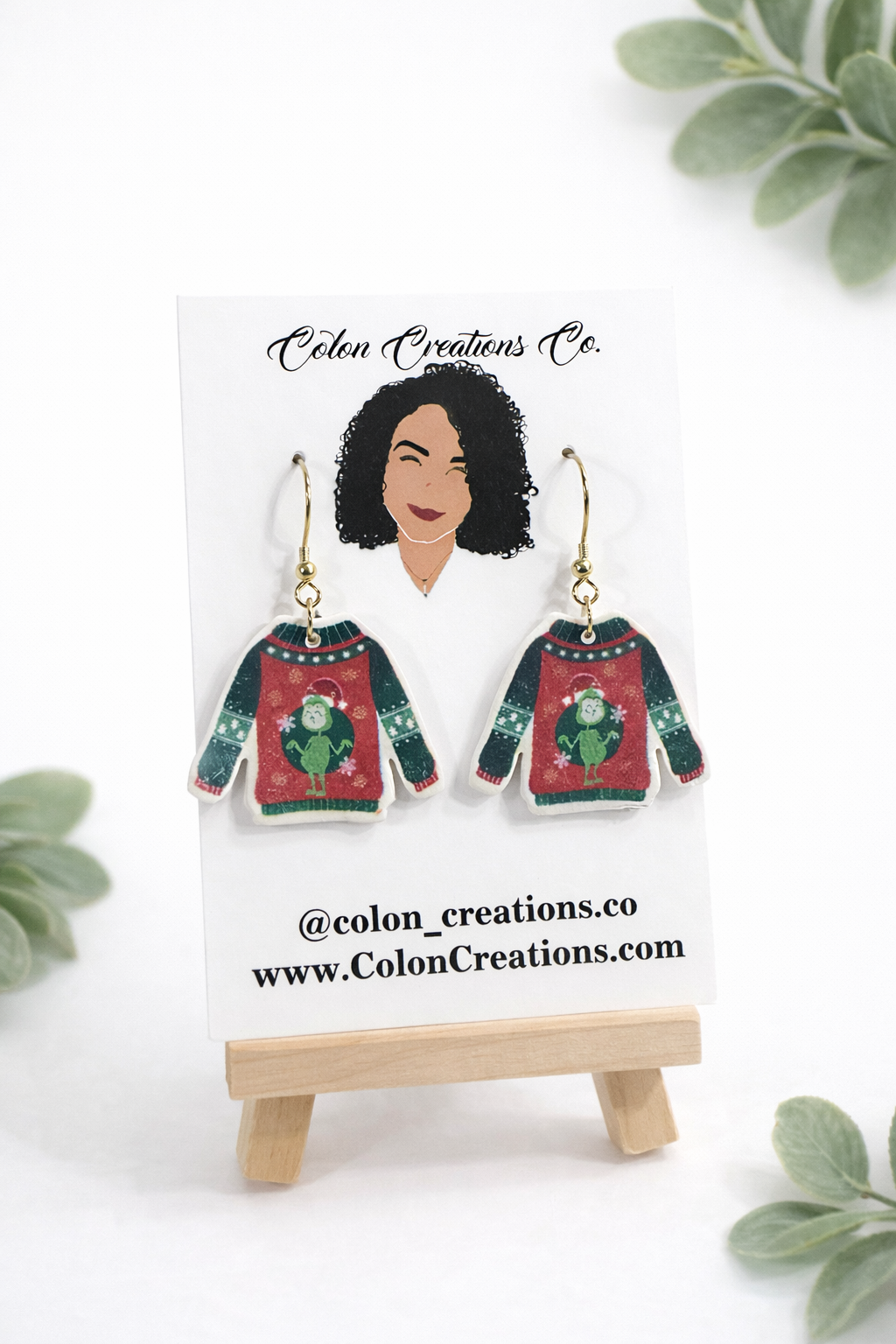 Christmas Sweater Dangles