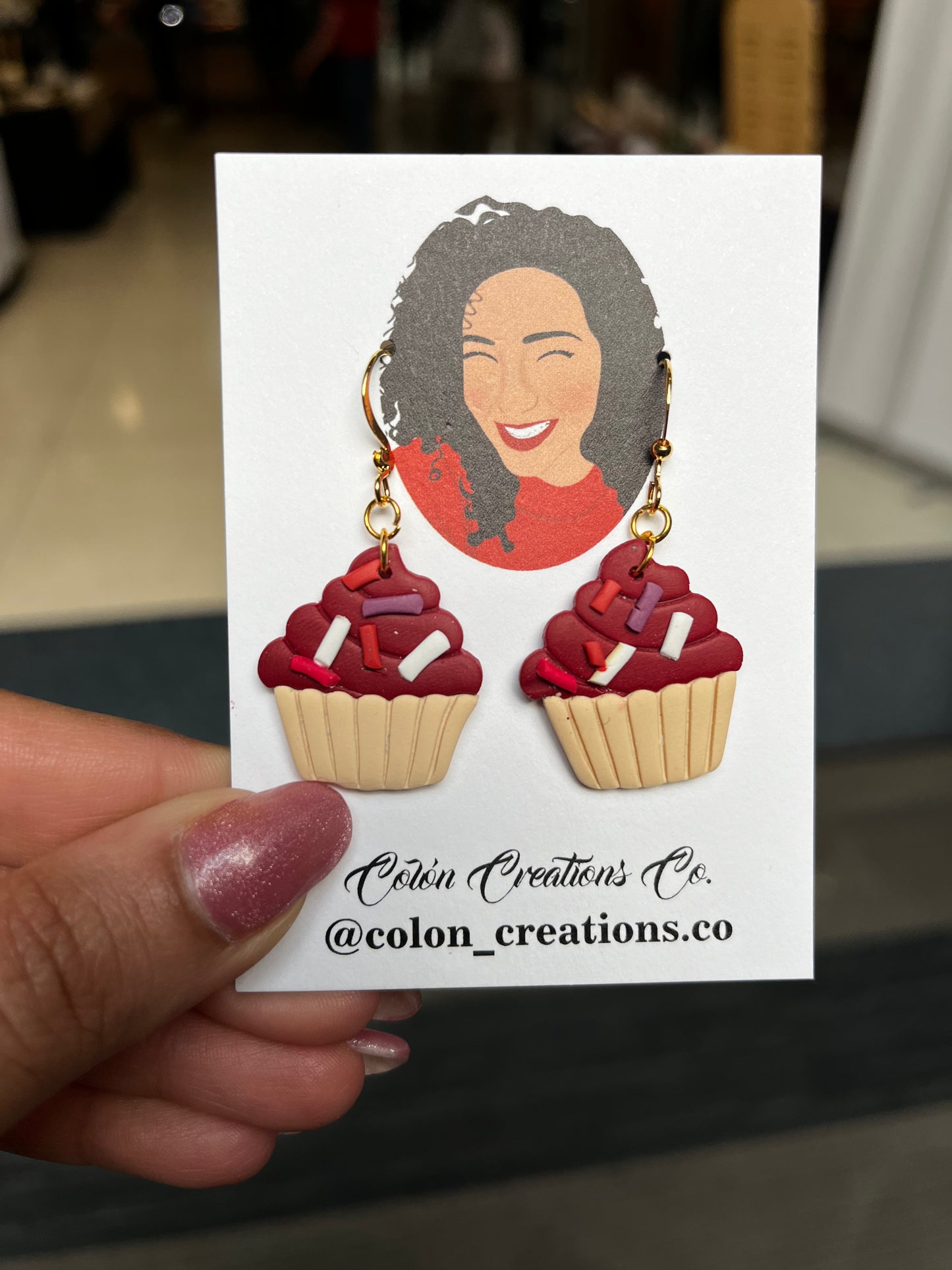 Cupcake Dangles
