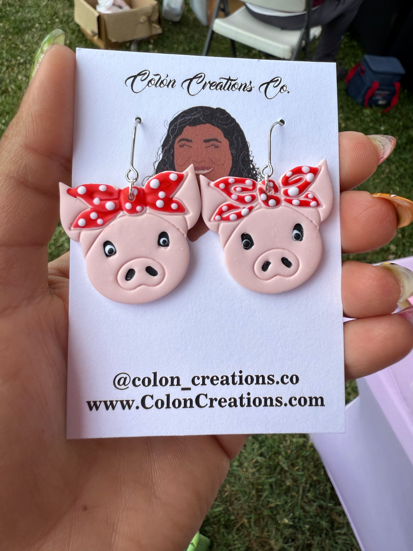 Pig in Bandana