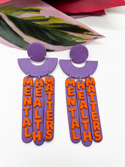 Mental Health Matters-Purple