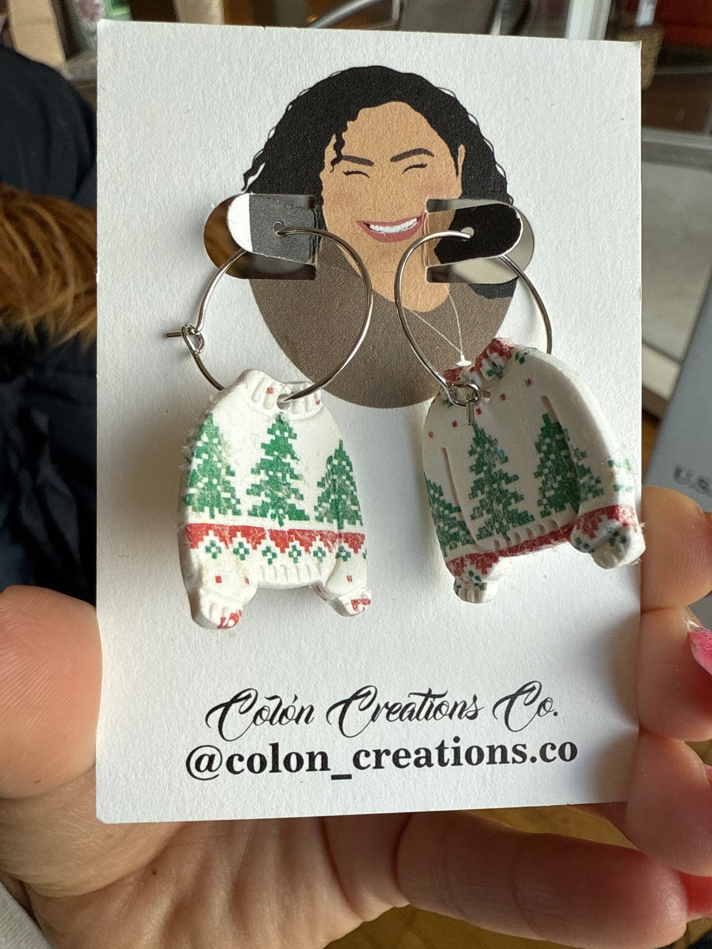 Christmas Sweater Dangles