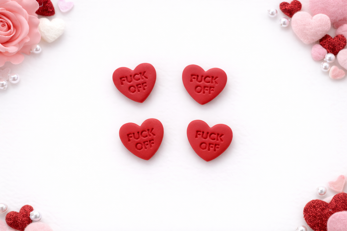 Sour Heart Studs
