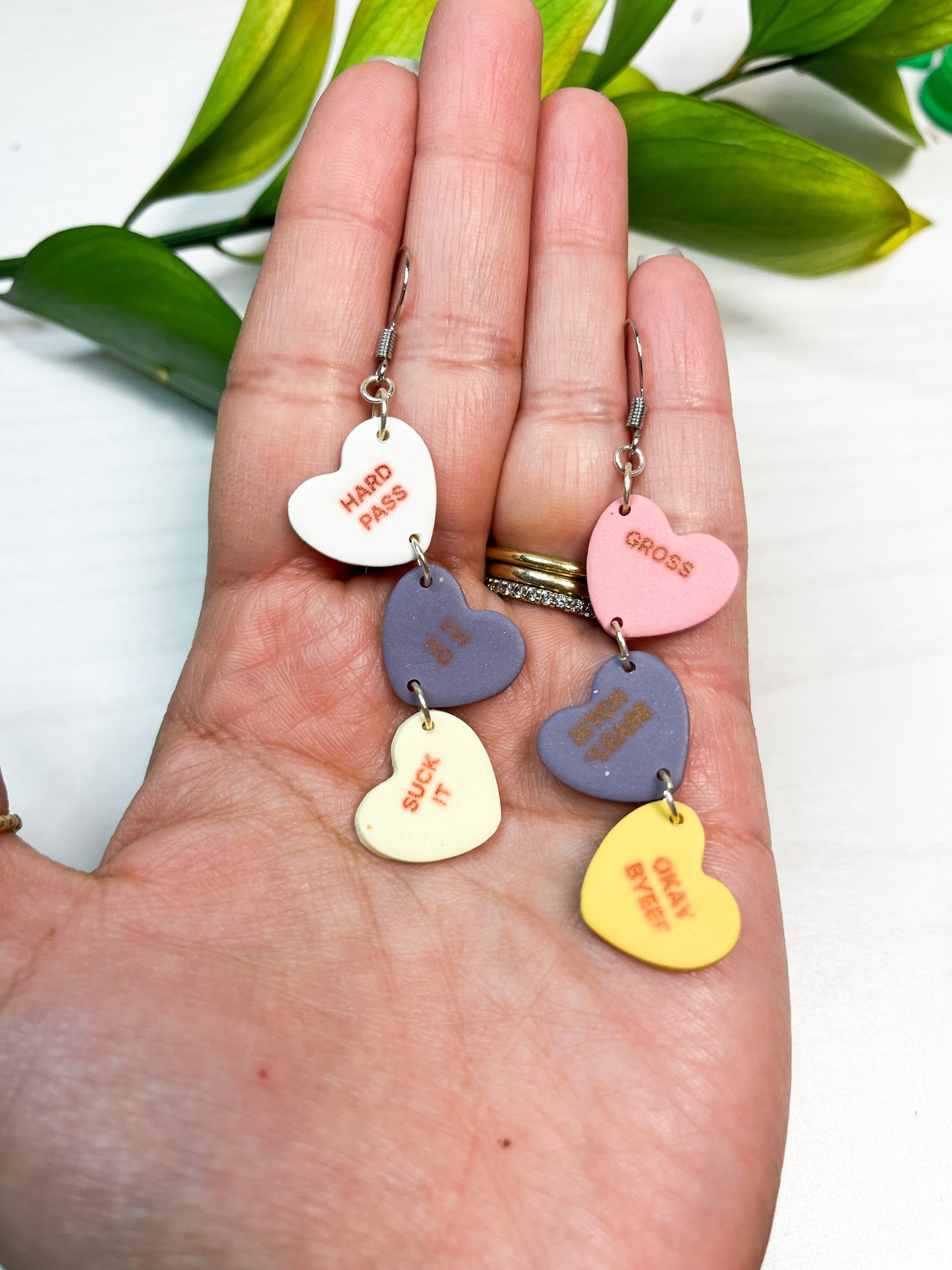 Sour Hearts Dangles