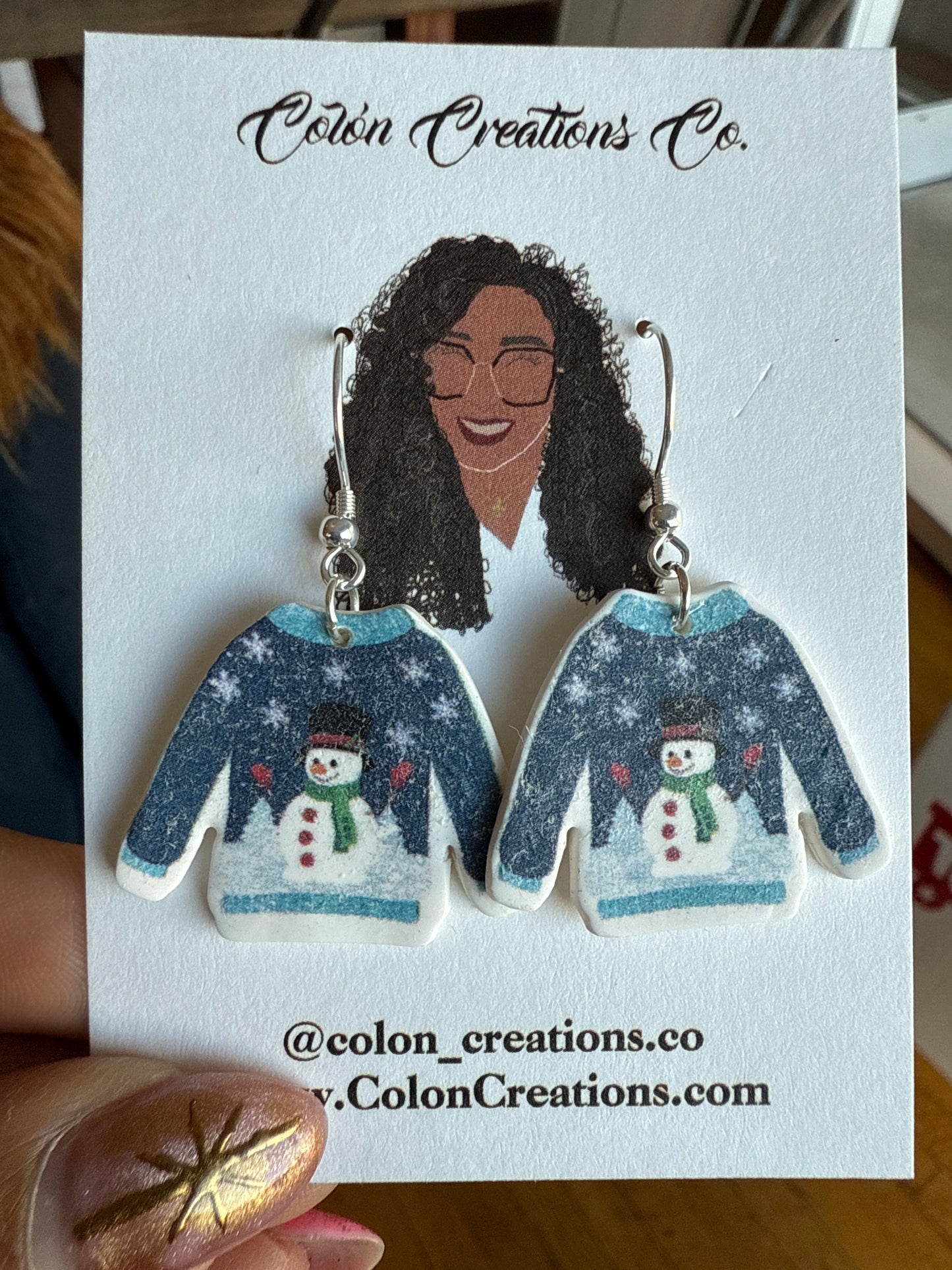 Christmas Sweater Dangles