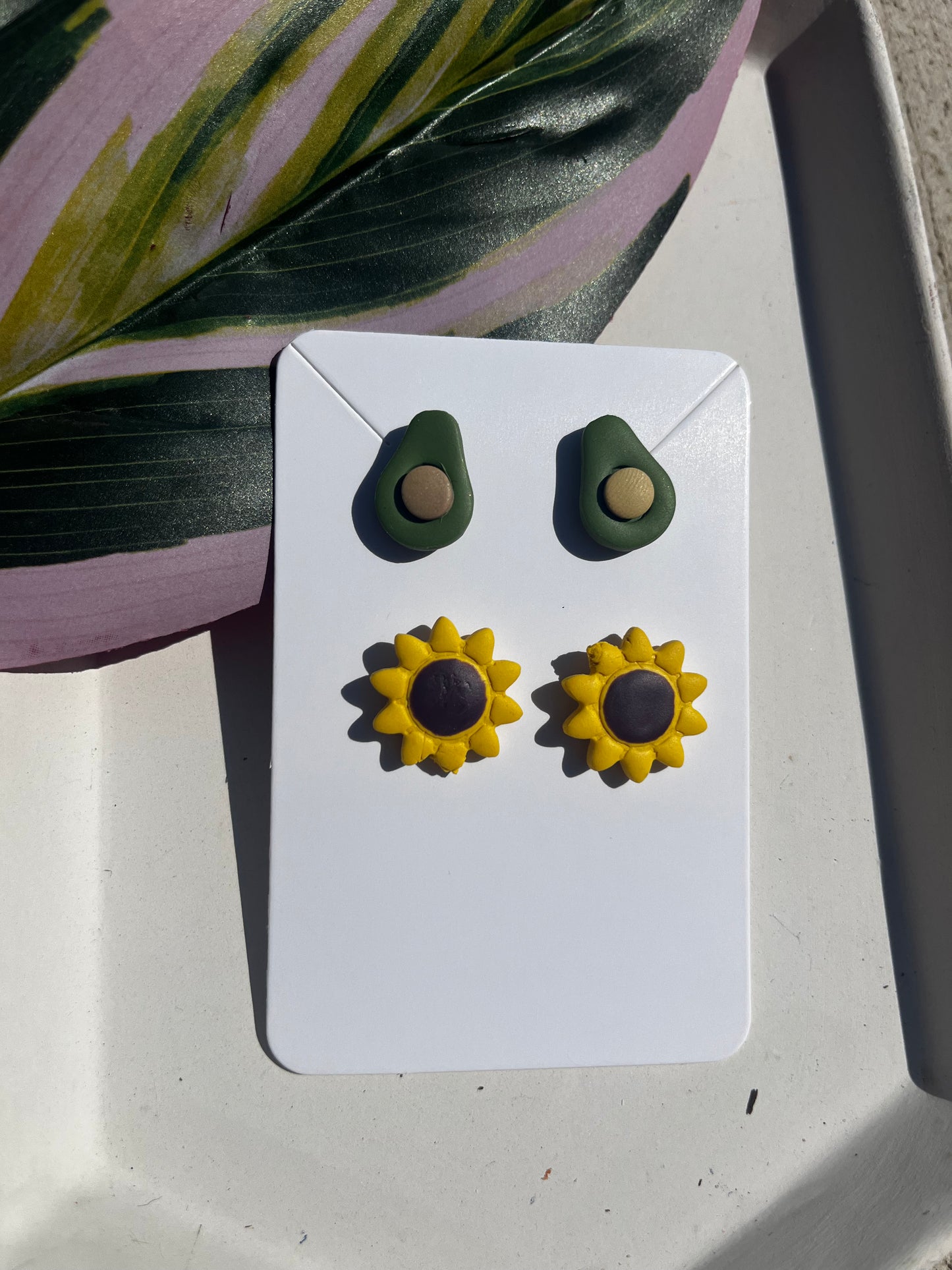 Stud Pack Sunflower and Avocado