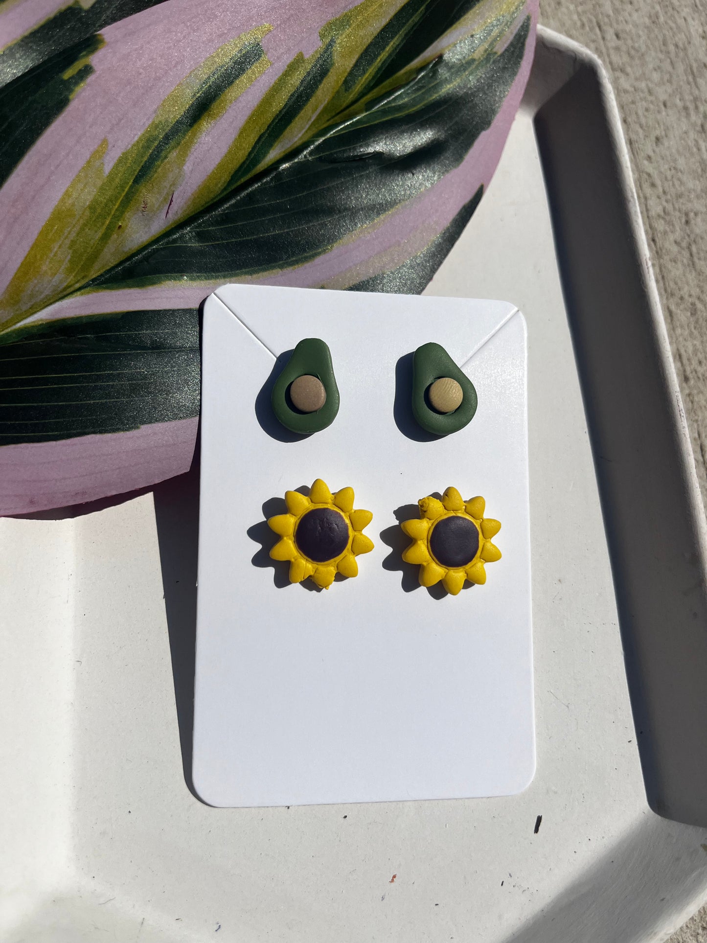 Stud Pack Sunflower and Avocado
