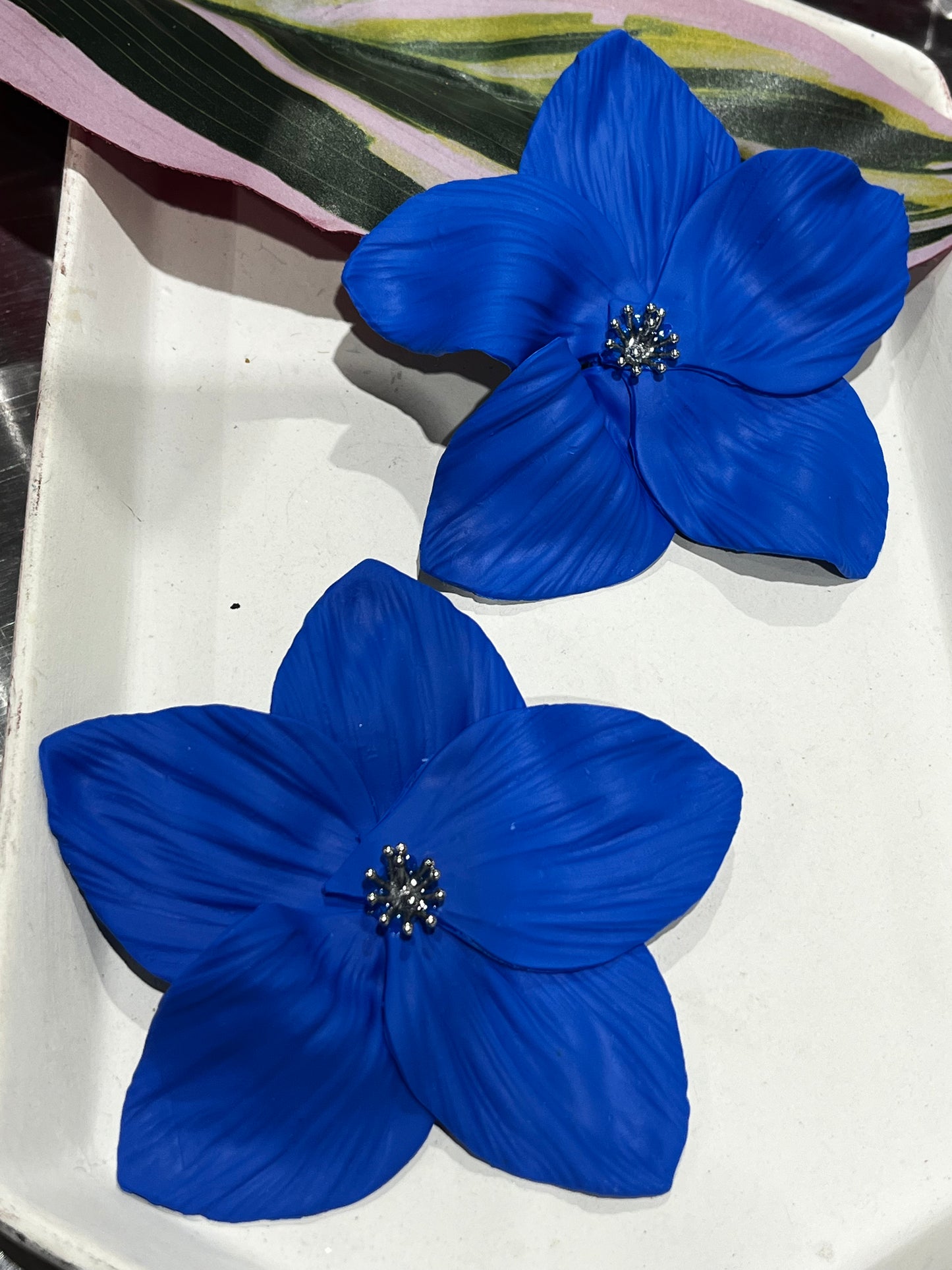 Flower Statement Earrings
