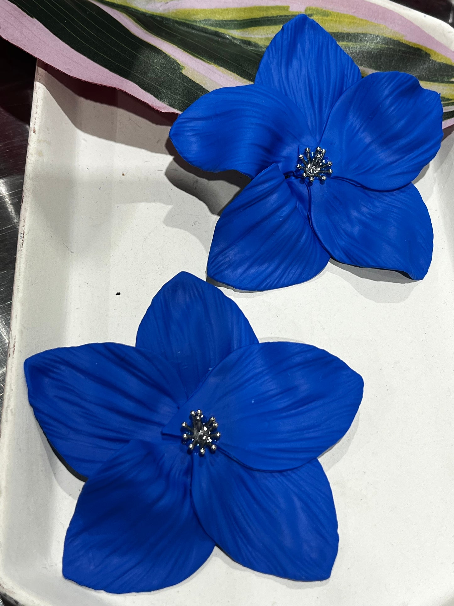 Flower Statement Earrings