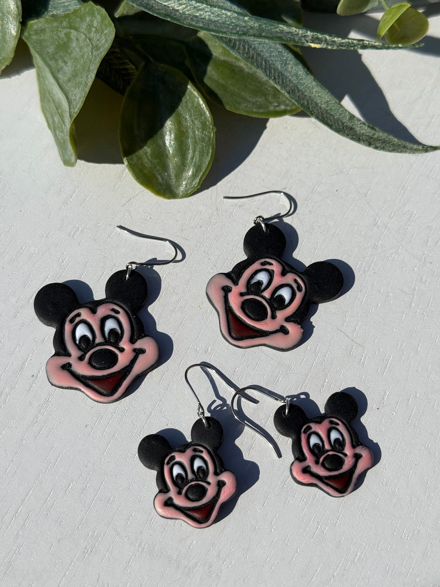 Magic Mouse Hand Painted Dangle