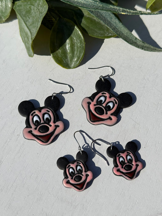 Magic Mouse Hand Painted Dangle