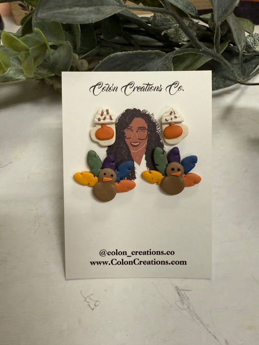 Turkey Stud and Pumpkin Spice Latte Mug