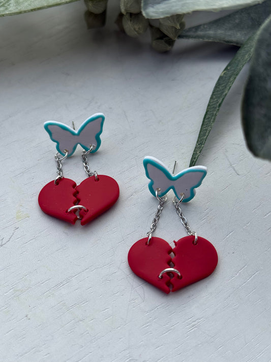 Caring Place Earrings (made to order)