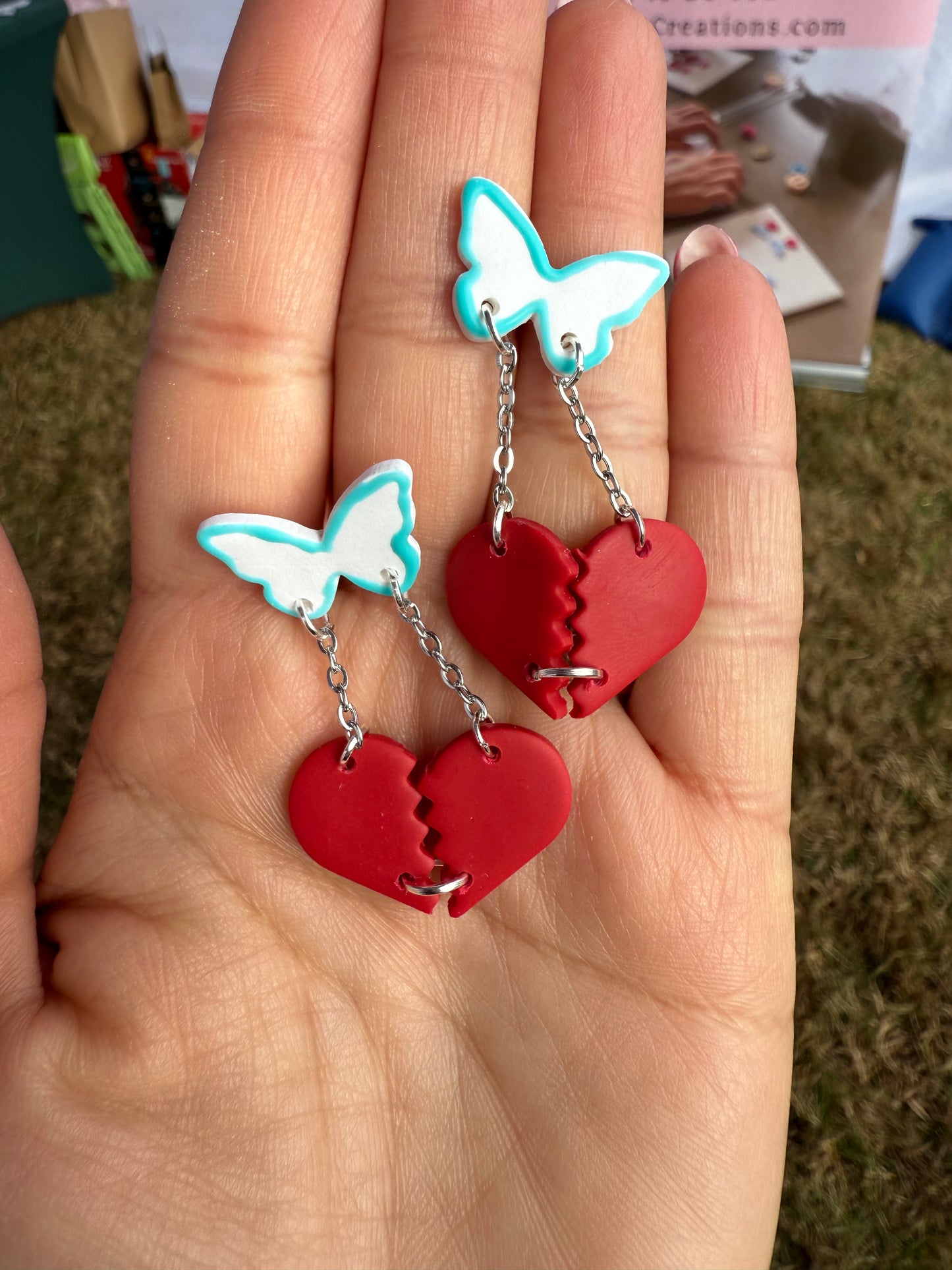 Caring Place Earrings (made to order)