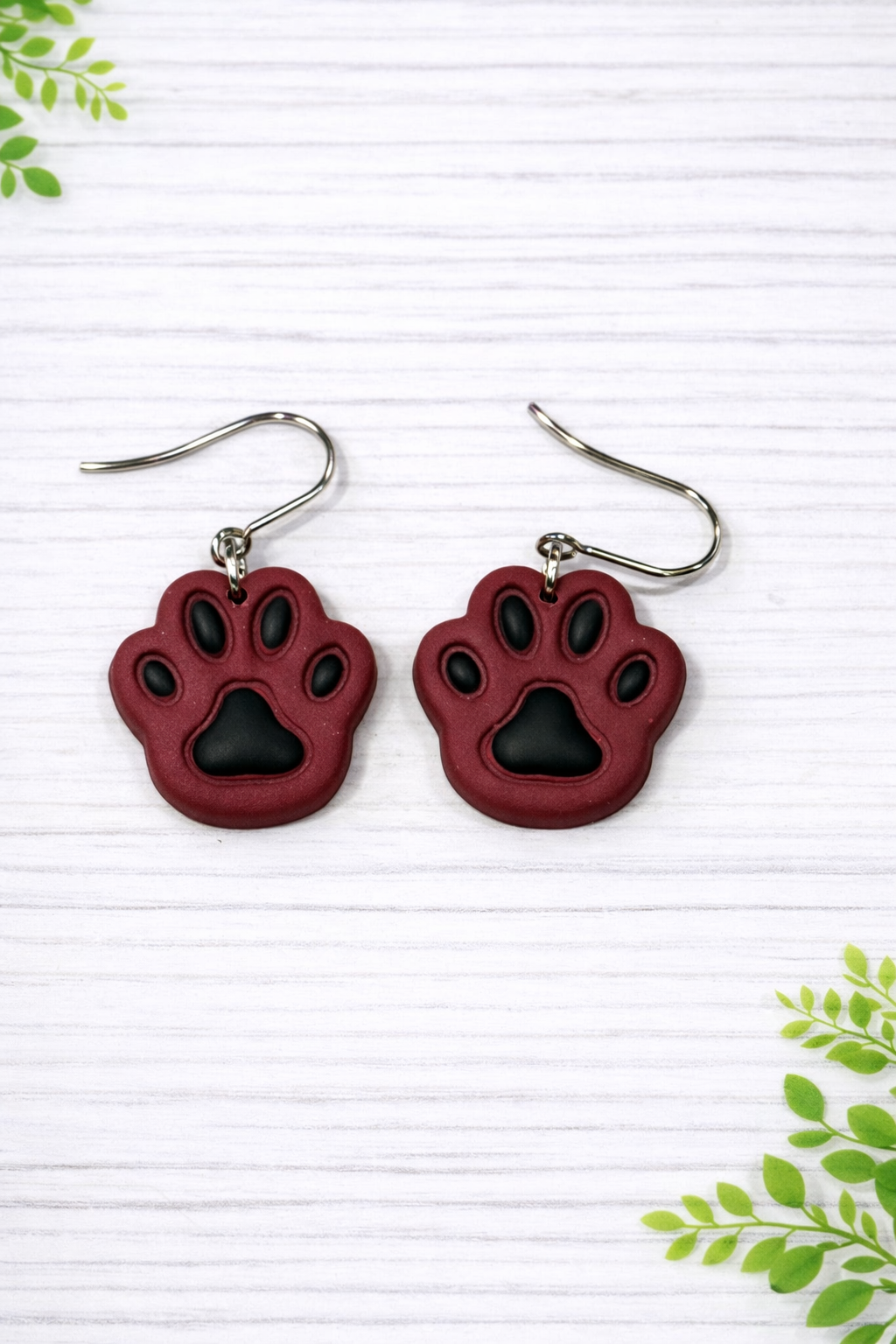 Paw on Silver Hook