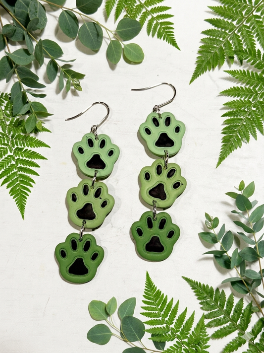 Triple Paw Print