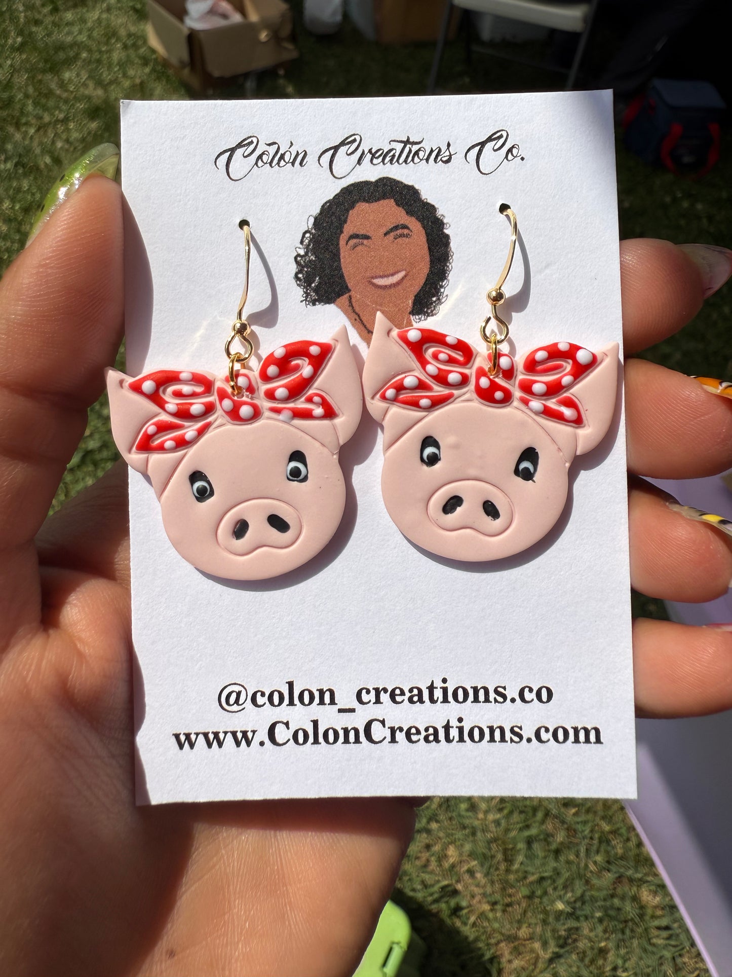 Pig in Bandana