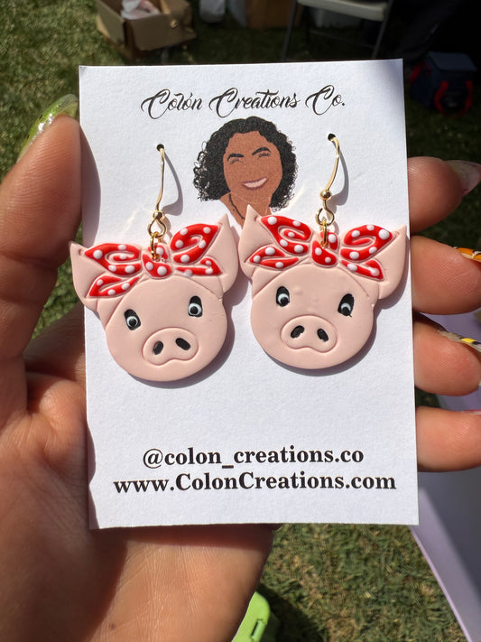 Pig in Bandana