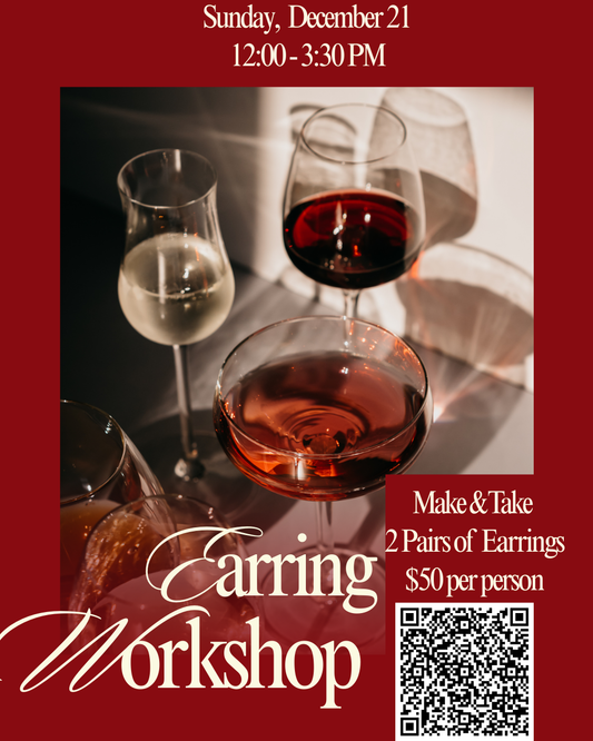 December 21, 2025 Clay Earring Workshop