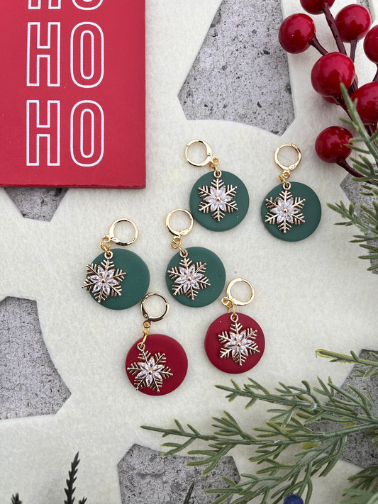 Glamorous Snowflake Dangle